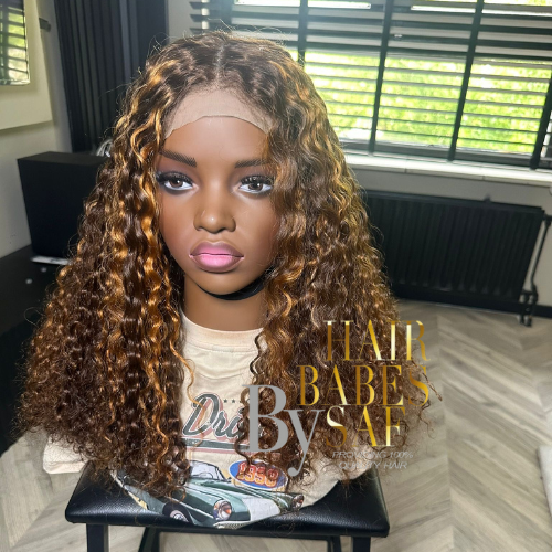 HD Curly Wig Frontal
